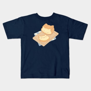 Neko Cat Toast Kids T-Shirt